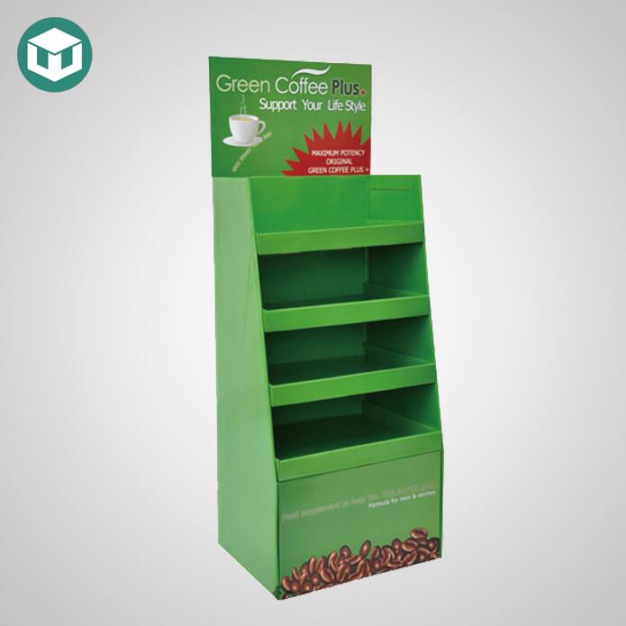 Kartonboden-Ausstellungsstand für Supermarkt