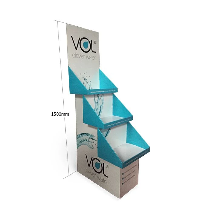 Supermarket Floor Cardboard Display Stand
